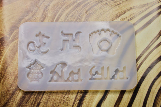 Square Shubh Labh Mould