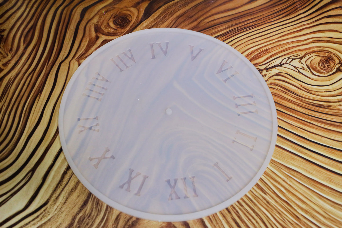 12" watch Roman Round Mould