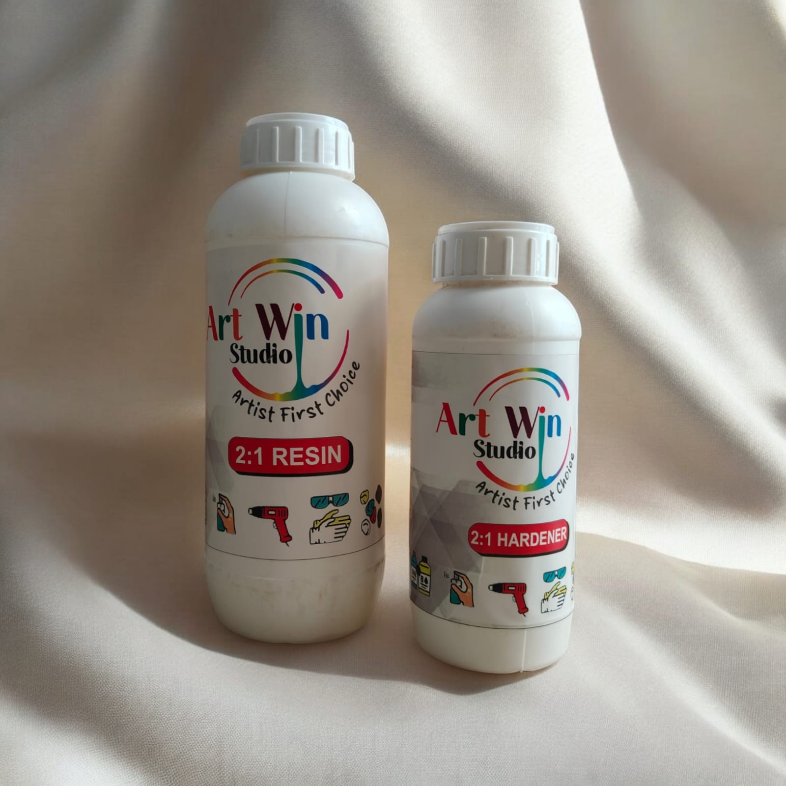 Epoxy Resin Liquid for DIY Craft Making | Epoxies | Epoxy Resin and Hardener (300ml)