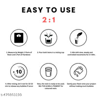 Epoxy Resin Liquid for DIY Craft Making | Epoxies | Epoxy Resin and Hardener (300ml)